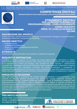 15. Strumenti digitali per la progettazione e la programmazione -livello avanzato